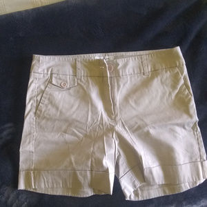 Jennifer and Grace Khaki Shorts